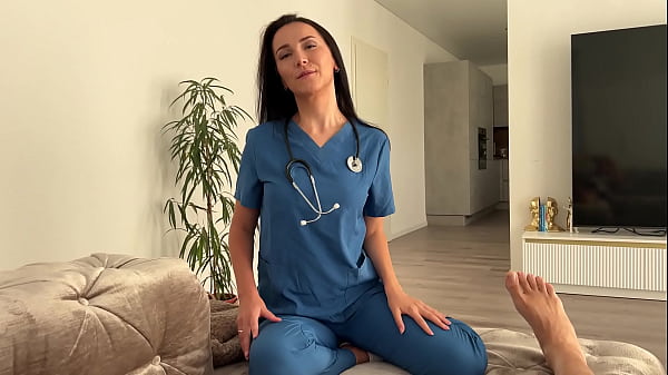 Stepmom doctor fucks her stepson during a break at work