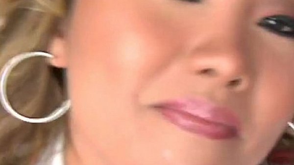 Lana Croft sucks cocks