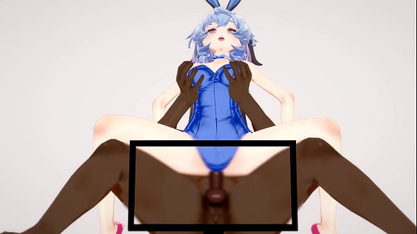 原神の甘雨　モーションとダメージボイスを組み合わせた動画  