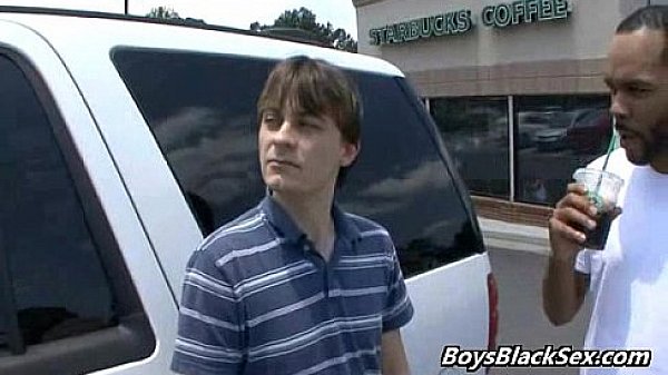 BlacksOnBoys - Interracial Bareback Hardcore Gay Fuck Video 12 