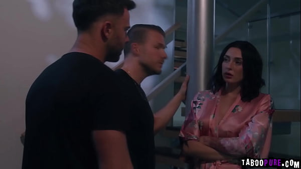 Seth and Codey Steele takingturns fucking Charlotte Sins pussy  