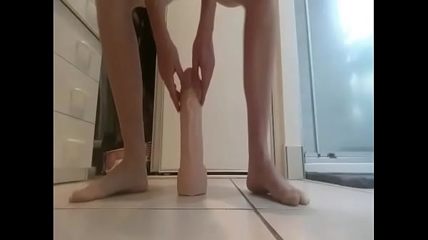 Wife riding doc Johnson hung