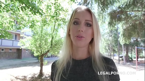 Kira Thorn in gangbang DP and DAP  