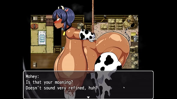 Tanned Girl Natsuki [ HENTAI Game ] Ep.40 milking machine made her pregnant pussy squirt multiple times !