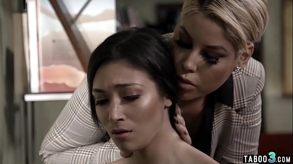 Naive teen student lured into taboo FFM fuck 