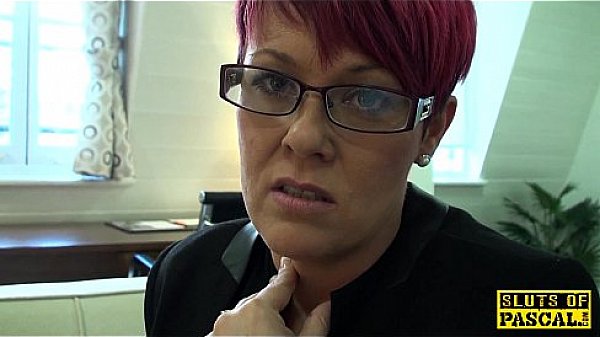 Redhead british sub roughly fucked