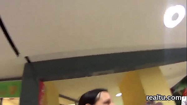 Luscious czech teen is seduced in the mall and screwed in pov