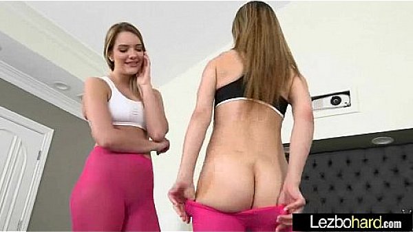 Sex Tape With Naughty Teen Lesbos Girls Jillian Janson Kenna James clip18