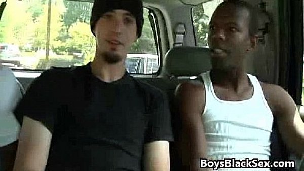 Blacks On Boys - Gay Hardcore Interracial Fuck Video 01