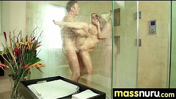 Nuru Massage Ends with a Hot Shower Fuck 10