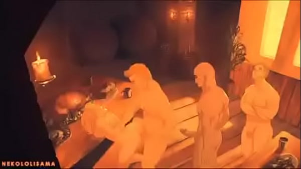 Darkness gets gangbang