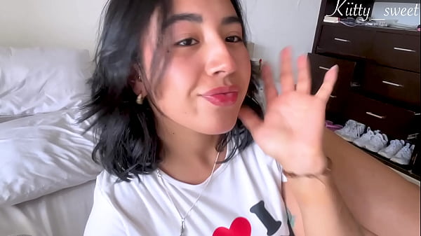 I get very creamy because I'm home alone