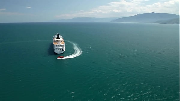 Massive orgy on a boat