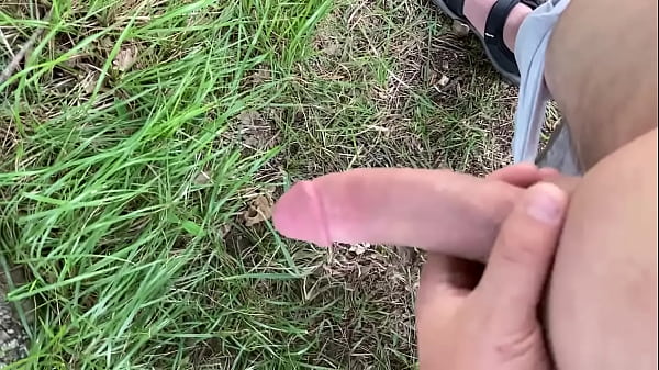 Outdoor big dick