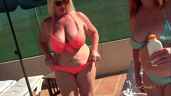 Busty Redhead Melanie & Big Tit Bombshell Melody - MILF-on-MILF Action