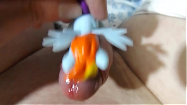 masturbation with hasbro toy mlp Rainbow Dash
