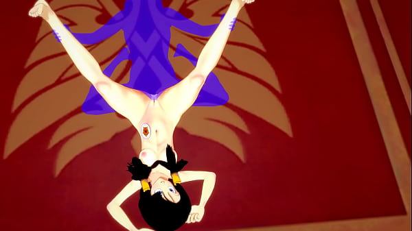 Dragon Ball hentai - Videl hard penetrated & jerk off  