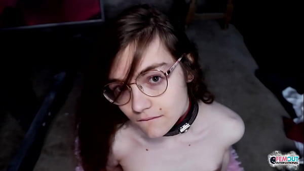 Subby Transgirl Plays With a Dildo 