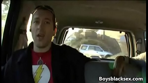 Black Gay Muscular Man Fuck WHite Skinny Boy 05 