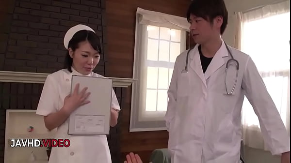 Lustful Nurse Ui Kinari Teases in Stockings Before Steamy Encounter 