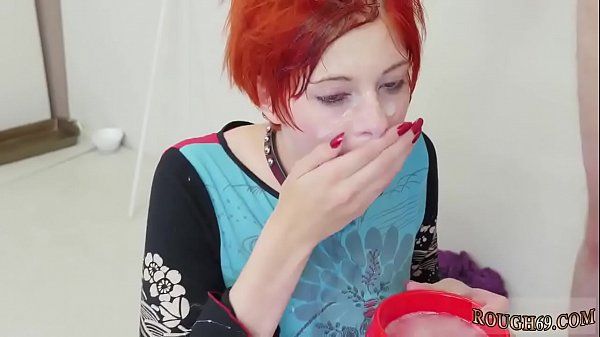 Crotch rope bondage  amateur teen first double penetration