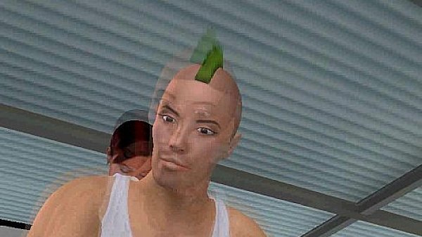 Sexy 3D hunk with mohawk is getting fucked 