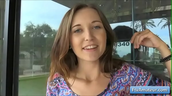 See this naughty teenager cutie masturbate with a doll and reach intense orgasm outside