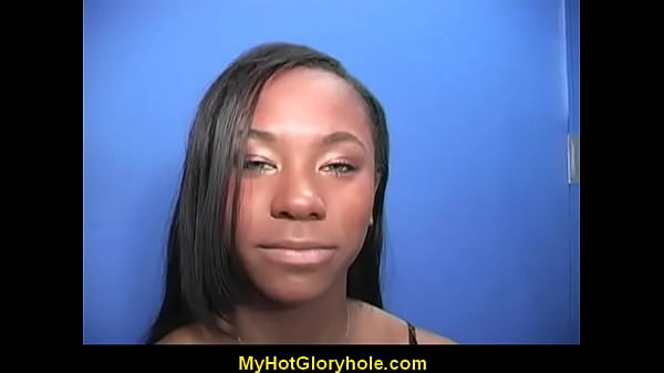 Cute Amateur Black Girl Sucks off Big White Dong 5