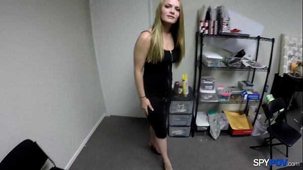 Spy Pov - She has no underwear