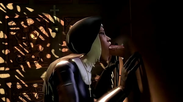 SFM Nun Sucking with Sound