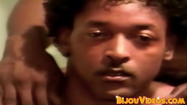 Three BBC studs fuck as voyeur watches