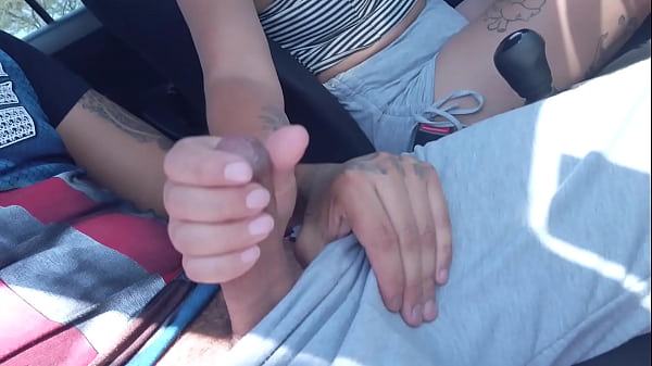 Comprando con la cara llena de semen Cumwalk