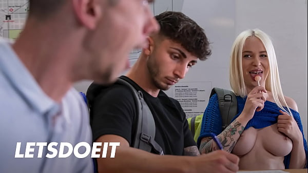 Cheating Blonde Arteya Couldn't Resist The Temptation To Not Suck This Big Penis That Was In Front Of Her - HORNY HOSTEL