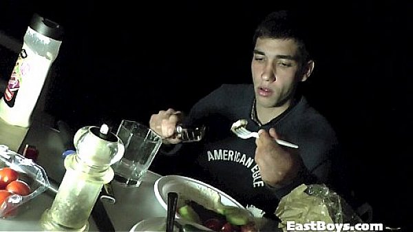 Night Public Handjob  