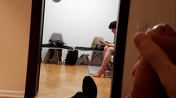 Voyeur in Action and fucked her pussy