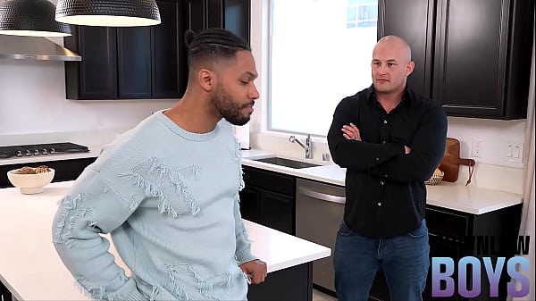 Lustful Tony Slithers for Brock's Massive Package  