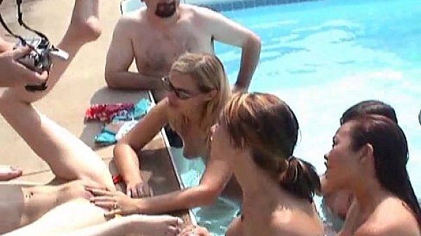 swingers sex pool party