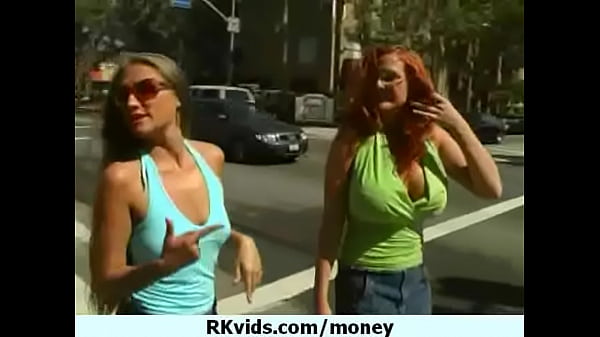 Desperate teen naked in public and fucks to pay rent 27