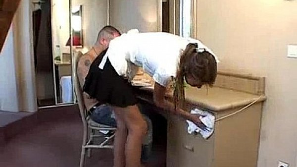 Such a sexy maid needs to be laid  