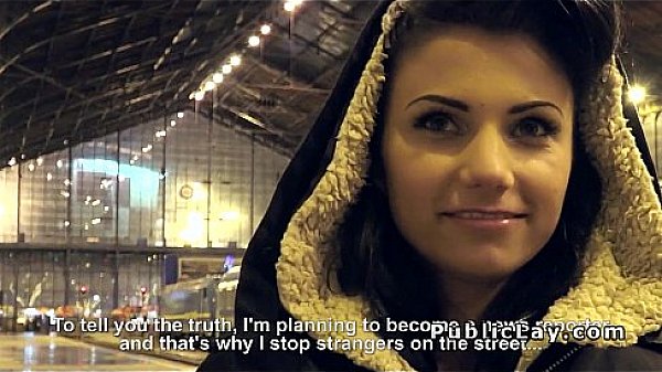 Natural busty babe pov banged