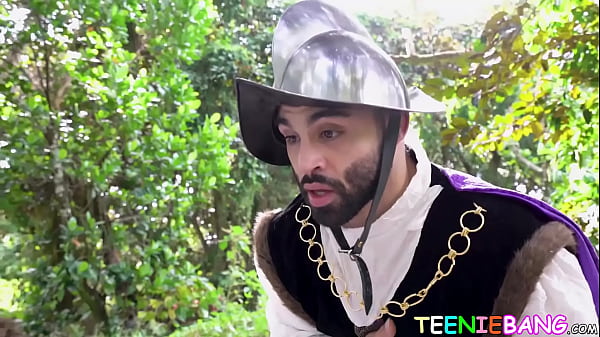 Costume babe hardcore outdoor pounding  