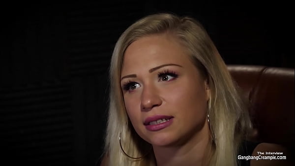 Sexy blonde all natural fucks five