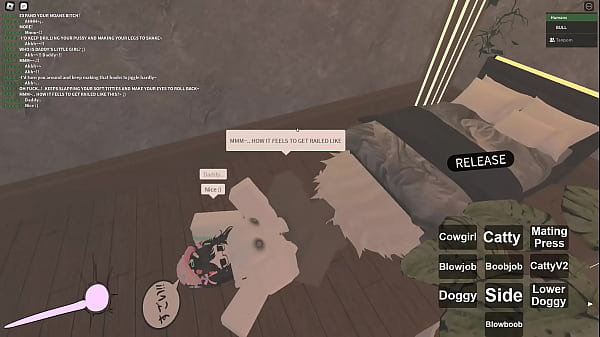Roblox banging this japanese girl and giving her a creampie 