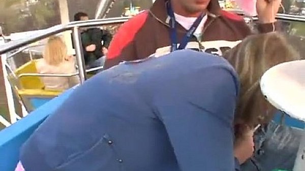 Girl fucked at public fair very sexy