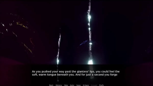 Giantess redhead ate me but I managed to escape!