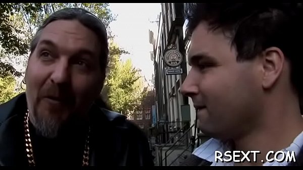 Guy gets amsterdam service