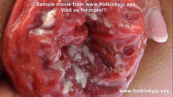 Hotkinkyjo sefl fisting in public  