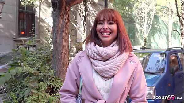 GERMAN SCOUT - SKINNY TEEN TALK TO ROUGH SEX AT MODEL JOB BY HUGE COCK AGENT