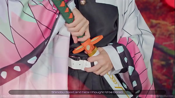 Shinobu Is and Fucked by 3 Demons