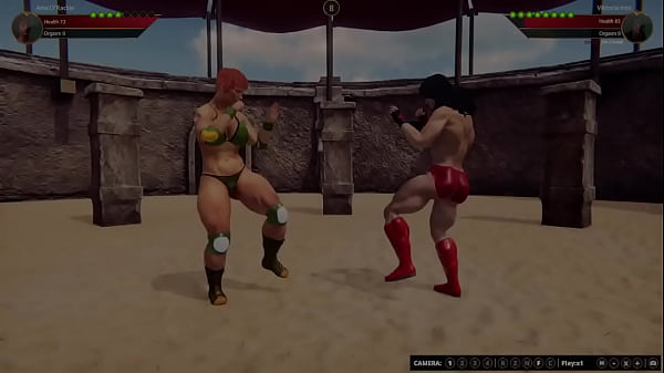 Aine VS Viktoria [NF3D No Rules Combat Battle War Arena]